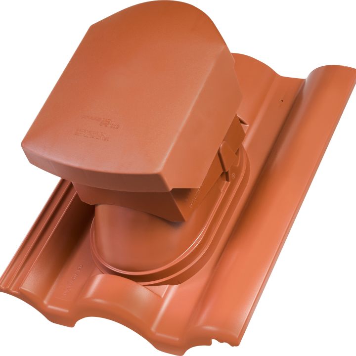 Bramac Durovent Római Helyiség kiszellőztető egység NA125 téglavörös