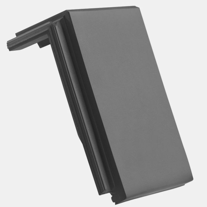 Creaton Domino Félnyeregtető cserép üvegmázas Finesse palaszürke