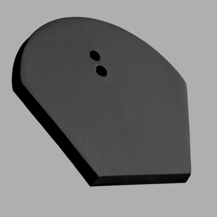 Creaton An/Be/Man/Sa Kúpcserép Kezdő- és zárókorong kerámia BZ engóbozott fekete