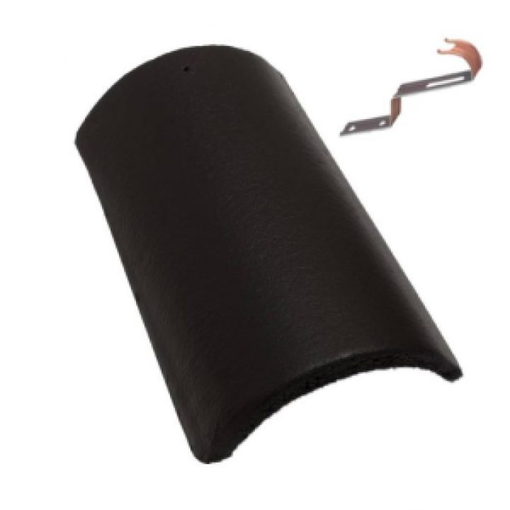 újHáz Standard/Synus Kúpcserép Elegant fekete