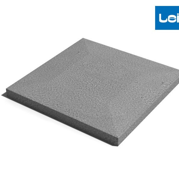 Leier Pillér kúpos fedlap finombeton szürke 50x50x4 cm