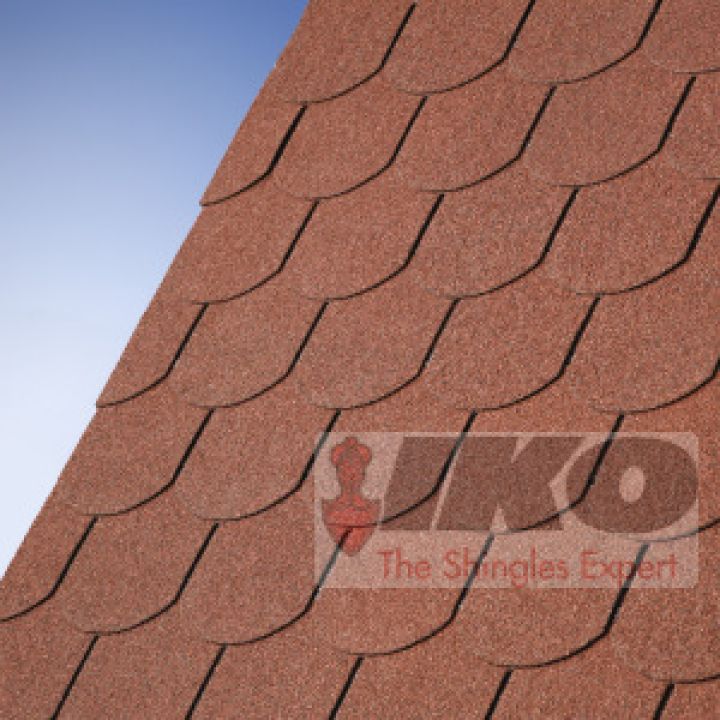 Iko Superglass Victorian Plus Zsindely hódfarkú 10 vörös 2 m2