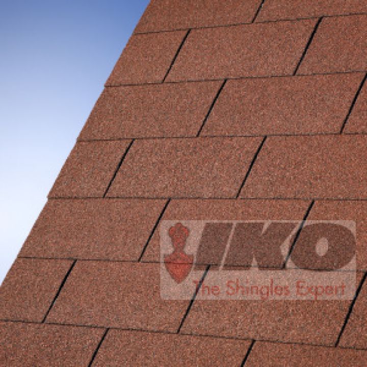 Iko Superglass 3T Zsindely téglány 10 vörös 3 m2