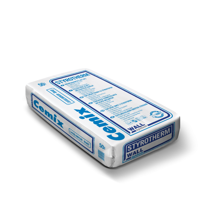 Cemix 2073 StyroTherm Alapvakolat, hőszigetelő gépi 3-10 cm 50 l