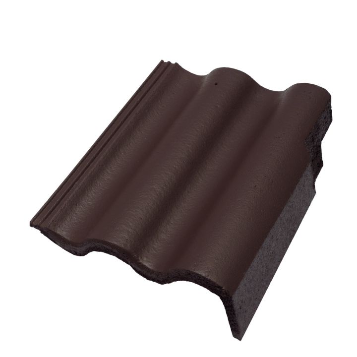 Terrán Synus Szegélycserép jobb Elegant sötétbarna