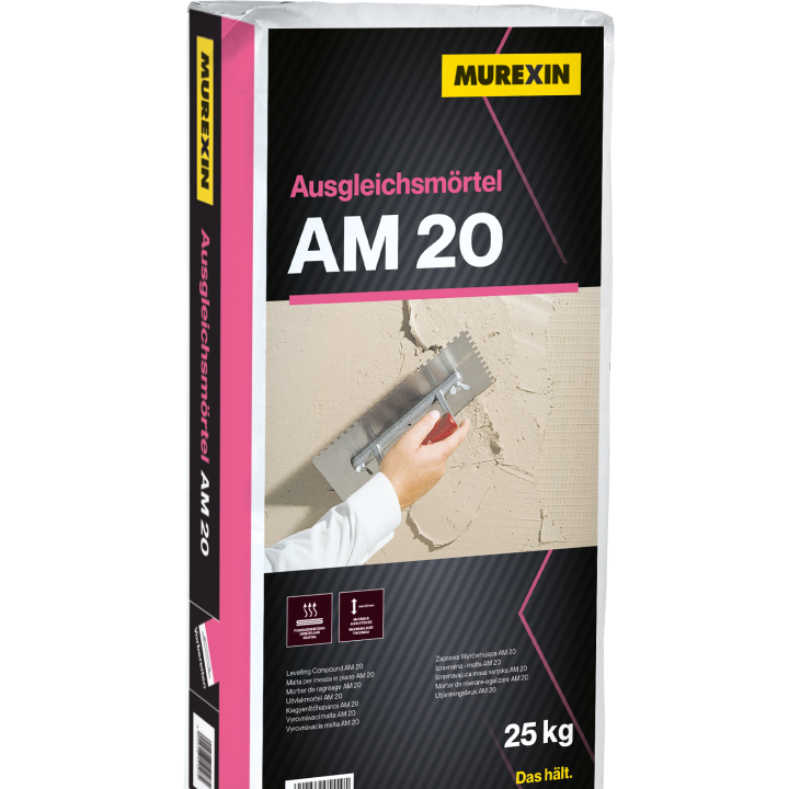 Murexin AM 20 Kiegyenlítőhabarcs 25 kg (42 db/raklap)