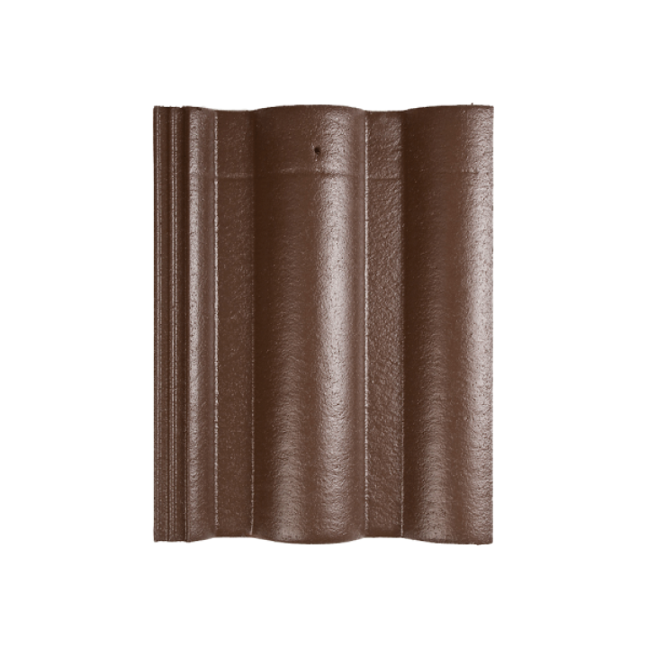 újHÁZ Toscana Lux Matt beton alapcserép barna