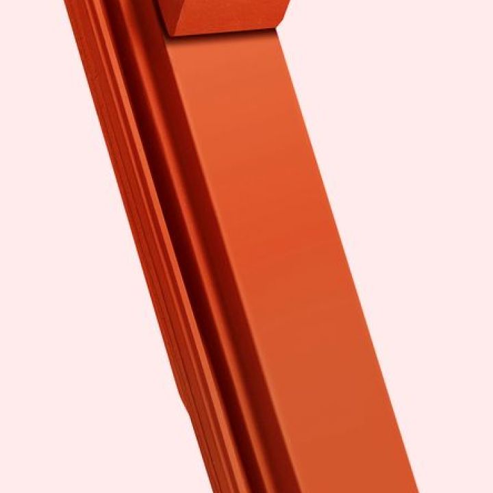 Creaton Domino Taréjszellőző félcserép engóbozott rézvörös