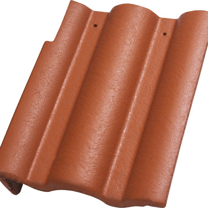 Bramac Római Protector Szegélycserép bal téglavörös