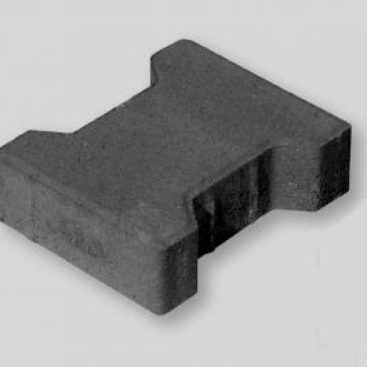 Leier Solido Térkő antracit 16,5x20 cm 8 cm