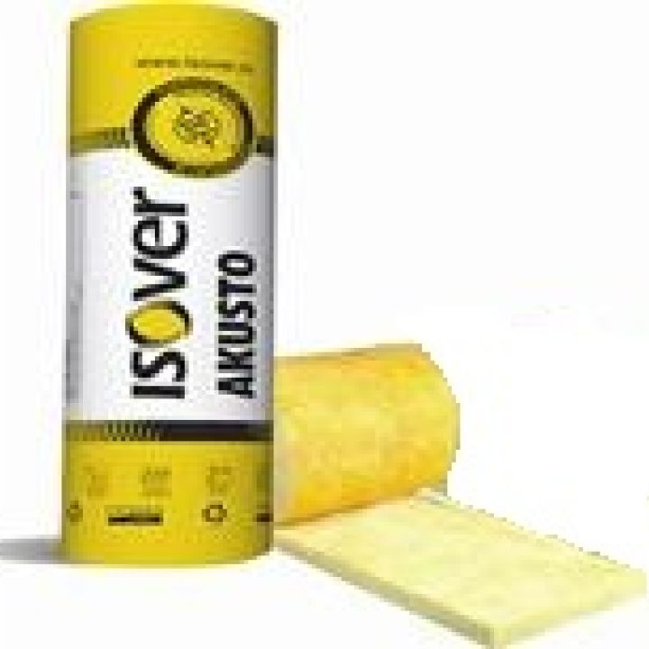 Isover Akusto 75 Válaszfal hangszigetelő üveggyapot filc (2x)7,5x62,5x900 cm (11,25 m2/cs)