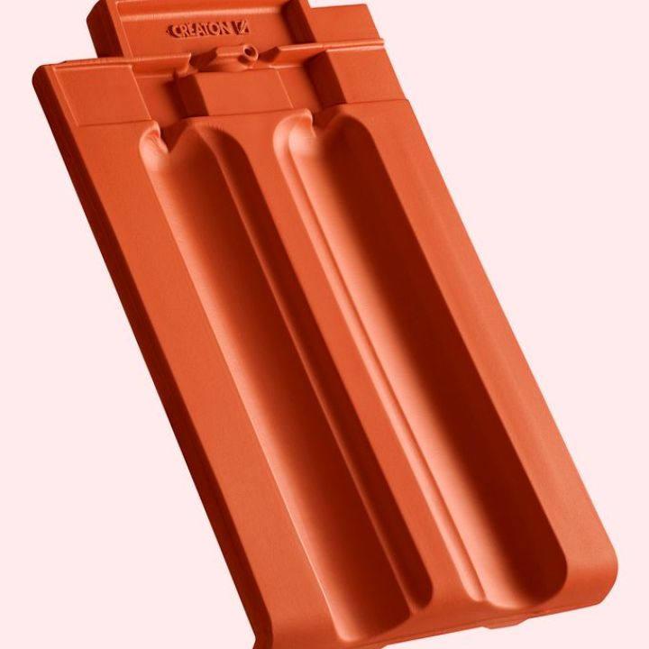 SwissporTON Rapido Kettőshullámú cserép engóbozott rézvörös